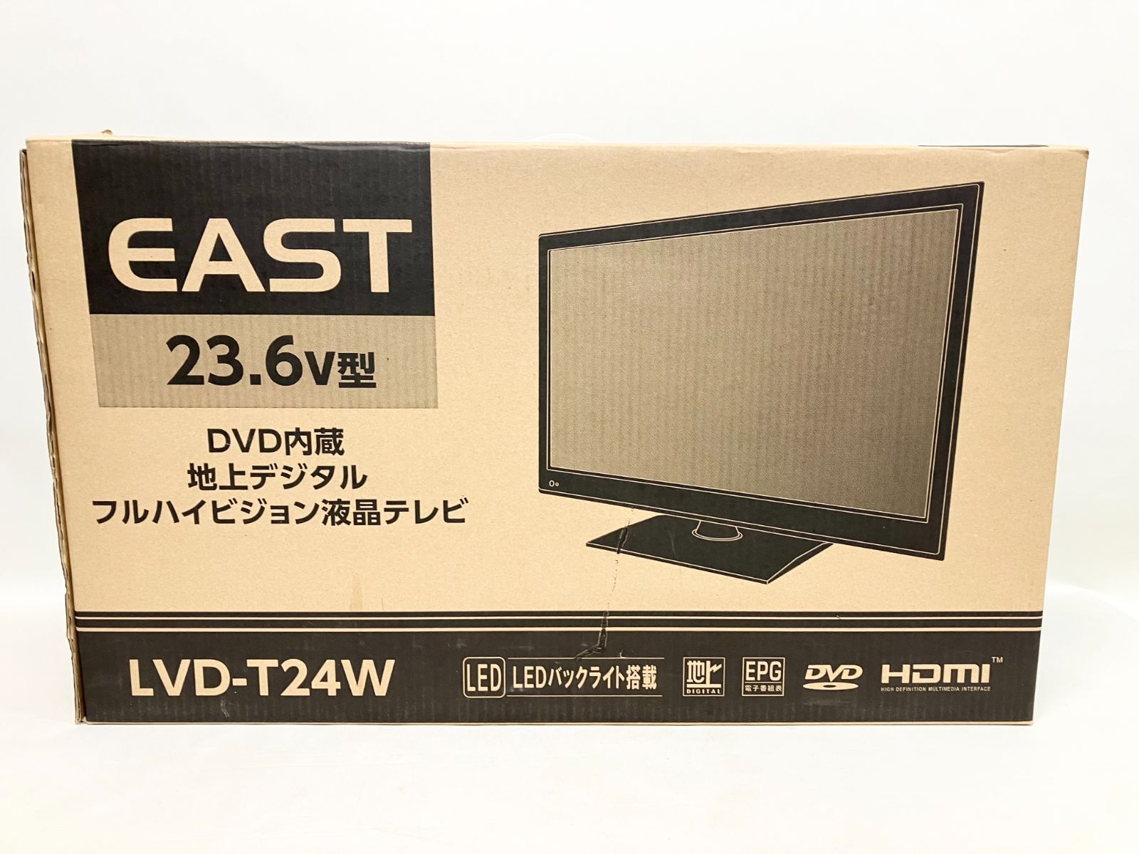 良品】 DVD内臓 23.6V型 地上デジタル液晶テレビ LVD-T24W 2015年製 miniB-CASカード付き 動作確認済み - メルカリ