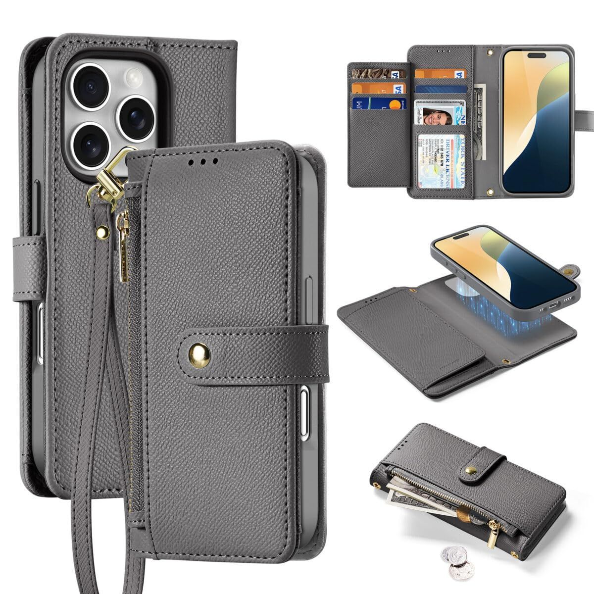 iPhone XSmax ケース 手帳型 分離式 両用 2way 取り外し自由 Amazon.co.jp: Eastwave アイフォン for iPhone X ケース 分離式