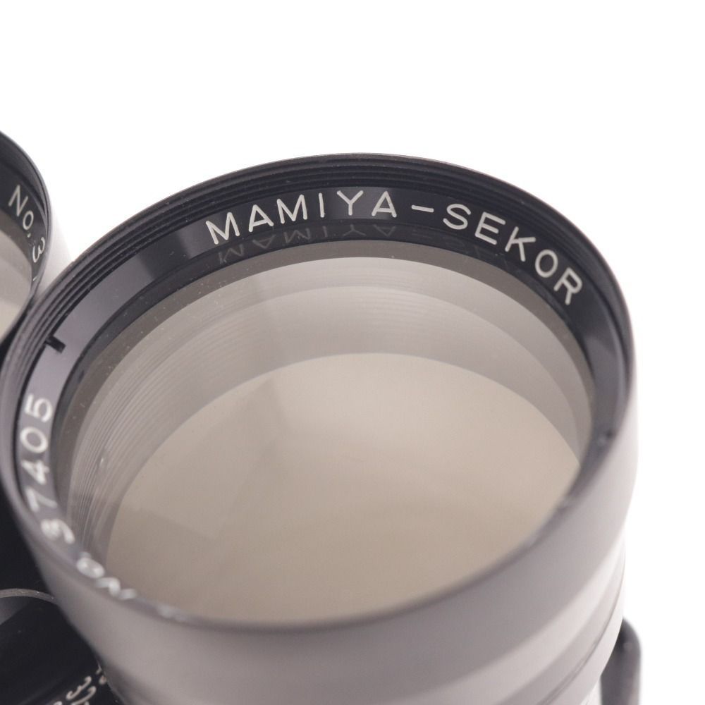 □ マミヤ カメラレンズ MAMIYA SEKOR f=250mm 1:6.3 二眼レンズ 中判
