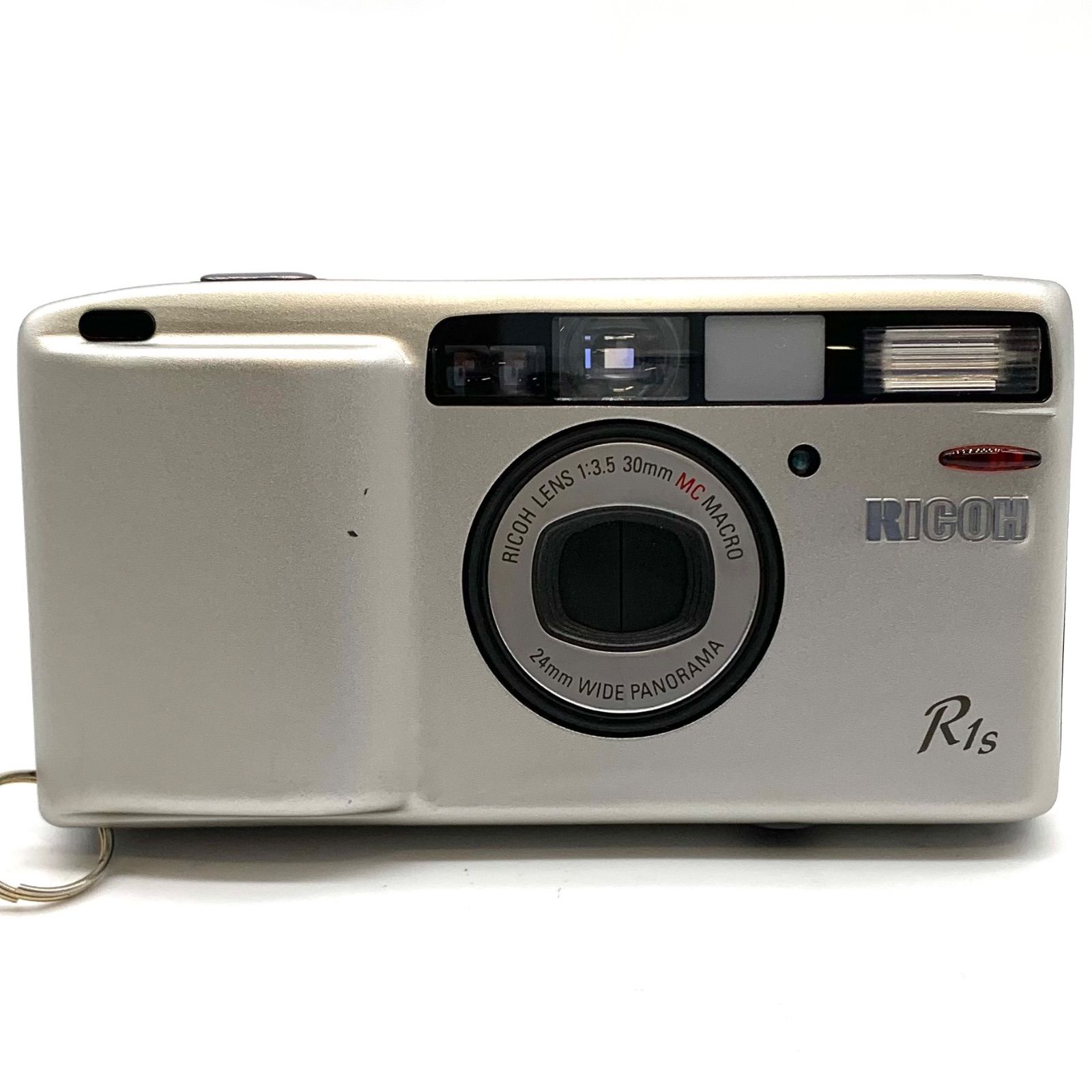 RICOH R1 フィルムカメラ 薄型 30mm コンパクト【予備電池付】 RICOH R1 フィルムカメラ 薄型 30mm コンパクト予備電池付