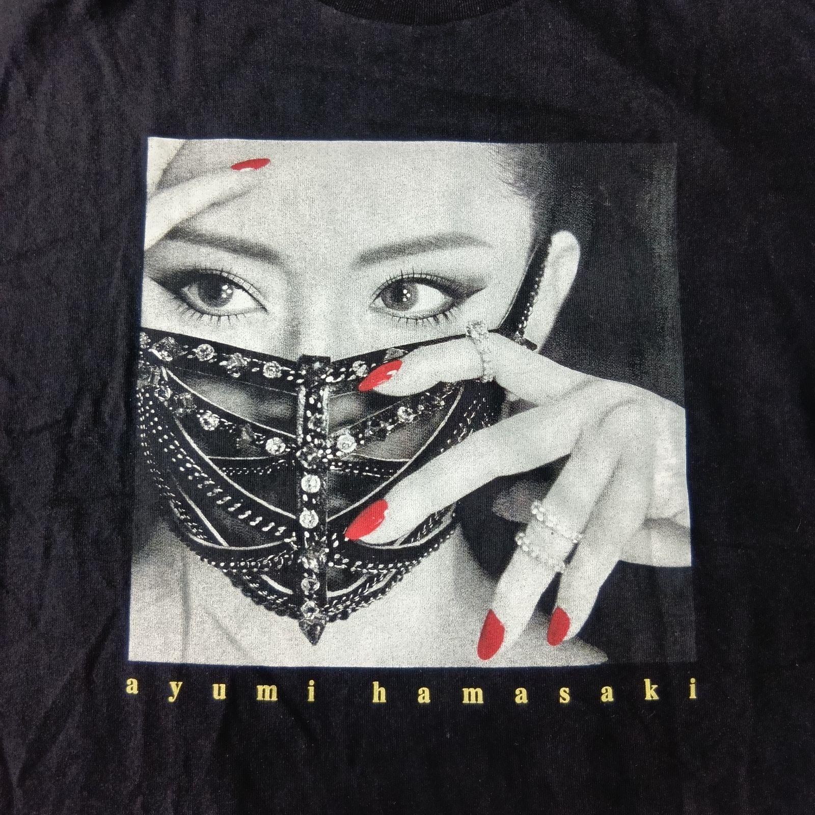 浜崎あゆみ　TA限定Tシャツ　「MUSIC for LIFE ～return～」 ayumi hamasaki MUSIC for LIFE ～return～」Tシャツの受注販売