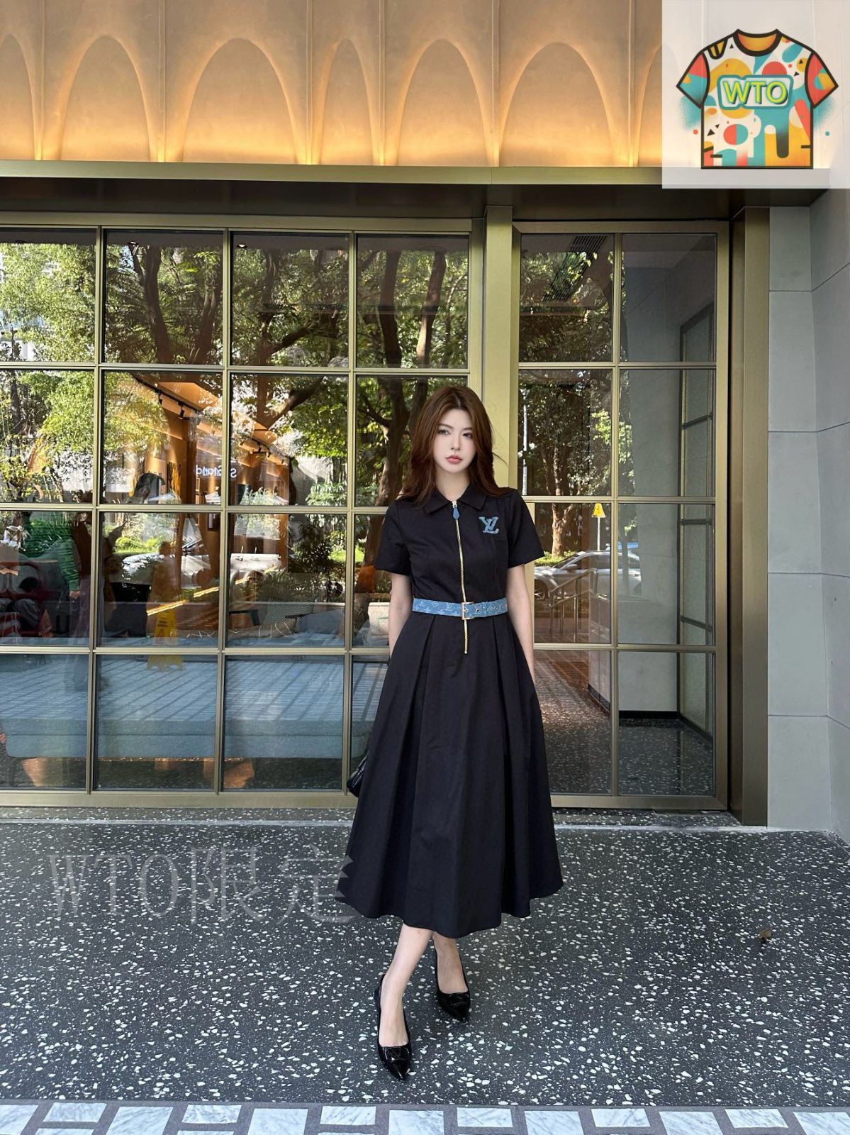 【極美品】LOUIS VUITTON カシミヤ M ロングワンピース ニット生地 楽天市場】ルイヴィトン LOUIS VUITTON モノグラム ワンピース