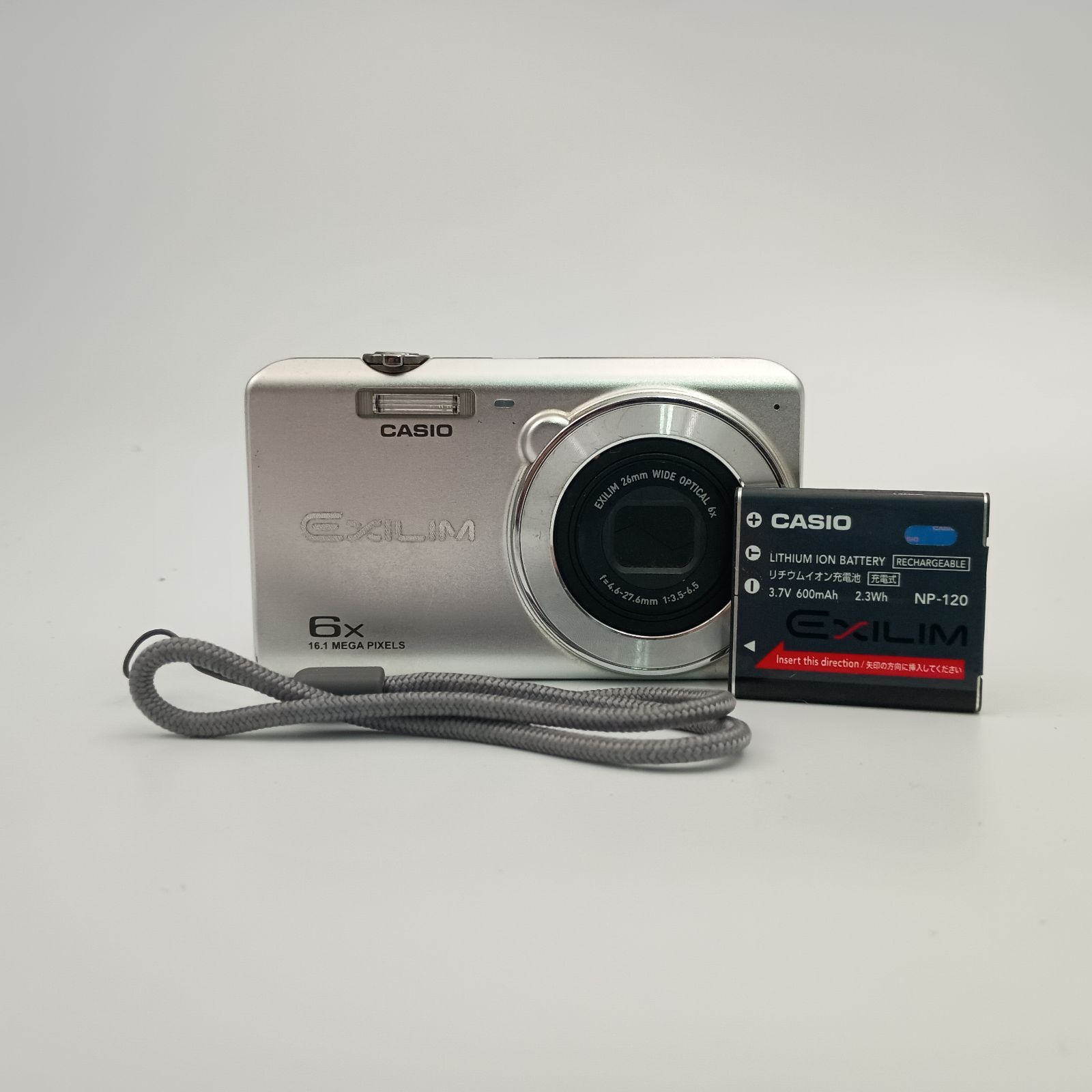 CASIO EXILIM EX-Z900 Compact DIGITAL Camera SILVER シルバー