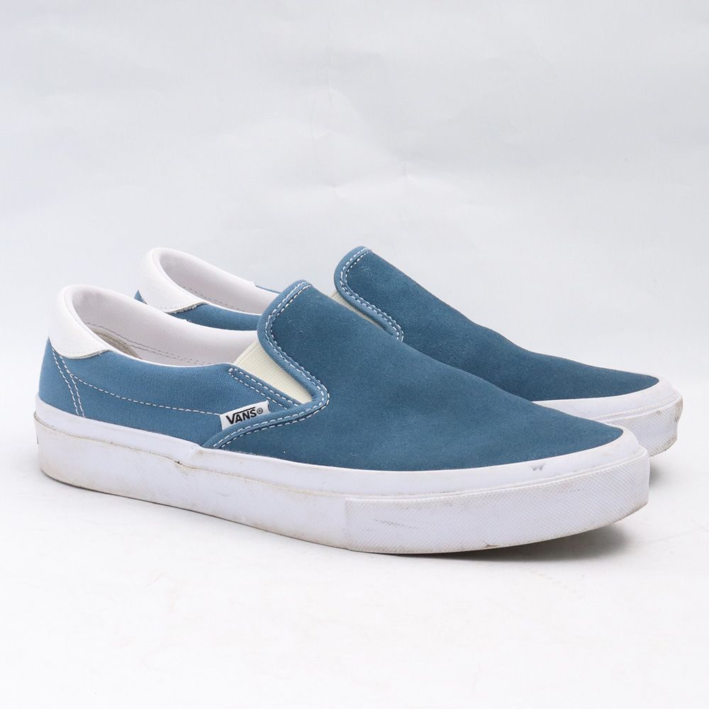 26.5cm VANS × SSZ × BEAMS PLUS SLIP ON スニーカー ブルー