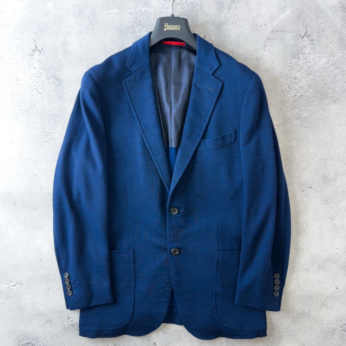 銀座 和光 WAKO 別注 ISAIA イザイア ウール ジャージー 2B