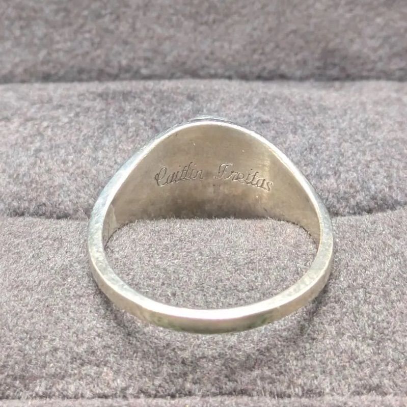 スターリングシルバー925 2008年 11号 カレッジリング BAL BPS