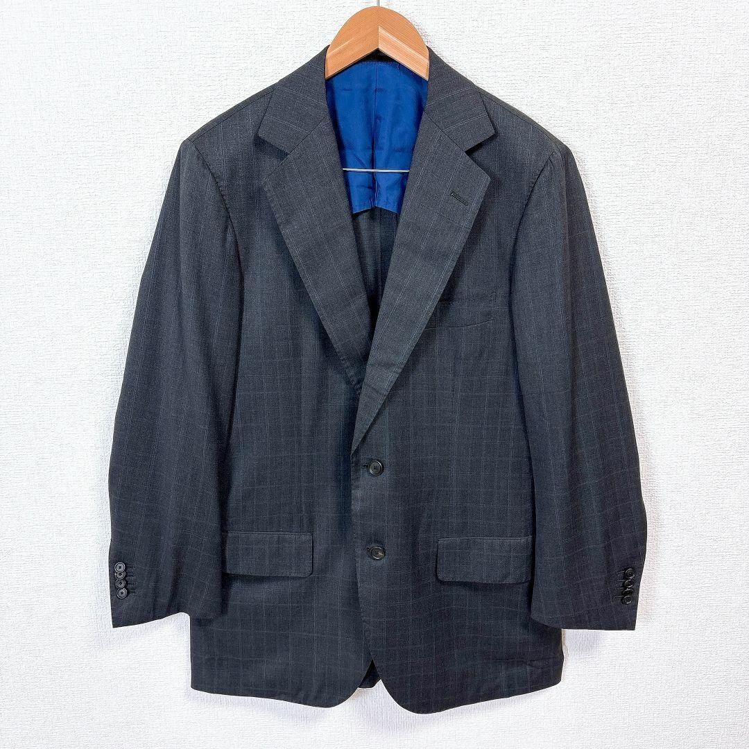 未使用級✨ トゥモローランド × ゼニア スーツ セットアップ Lサイズ 背抜き 美品】トゥモローランド エルメネジルドゼニア生地 スーツセットアップ