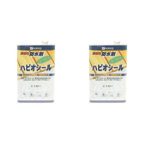 カンペハピオ ハピオシール とうめい 1L 2缶セット