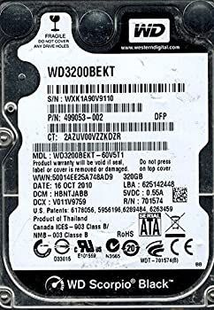 中古】Western Digital wd3200bekt-60?V5t1?320?GB DCM : hbntjabb