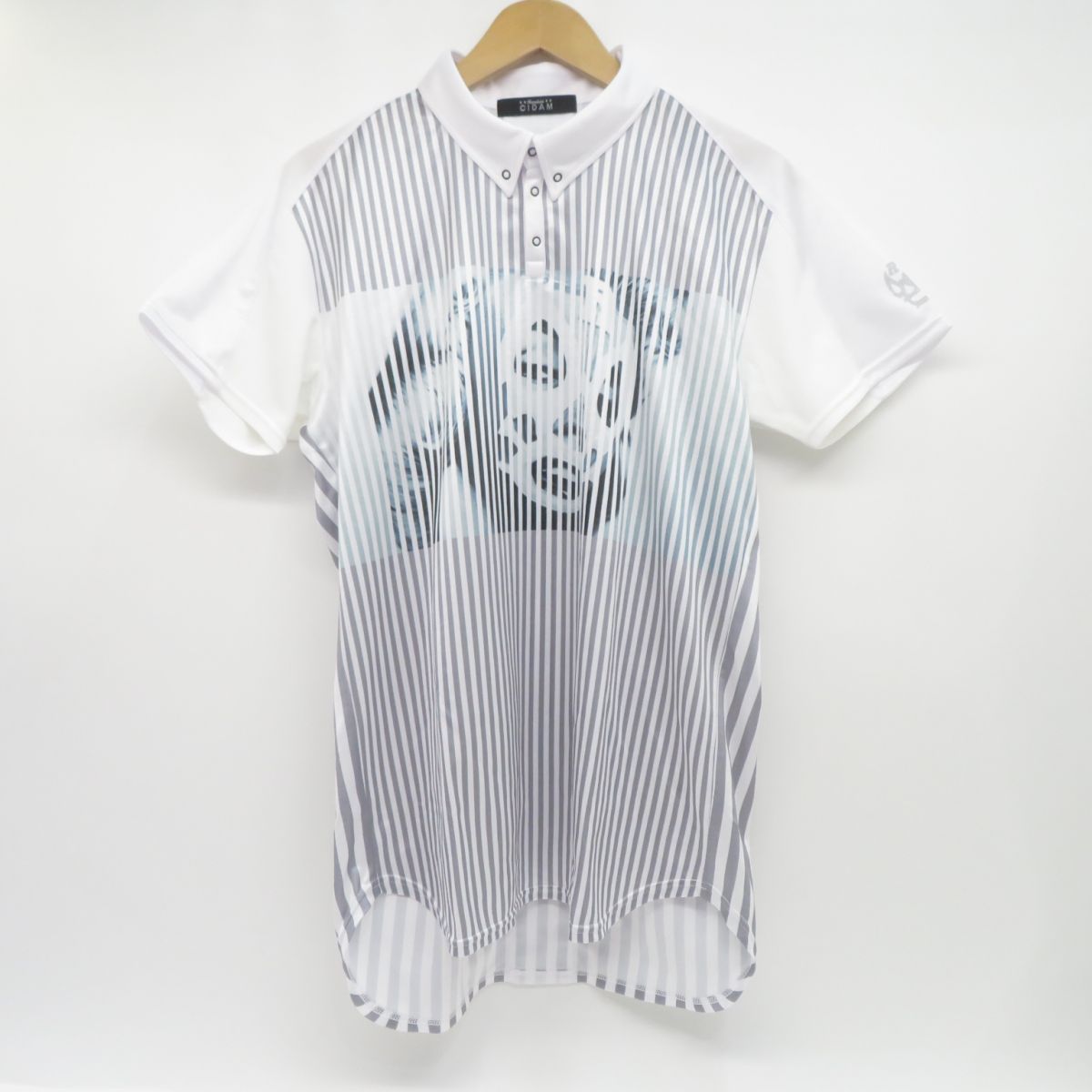 美品　RUSSELUNO ラッセルノ　メンズ　総柄　半袖シャツ　4 中古 メンズ ラッセルノ RUSSELUNO スウェット 4(M) 黒系 クルーネック