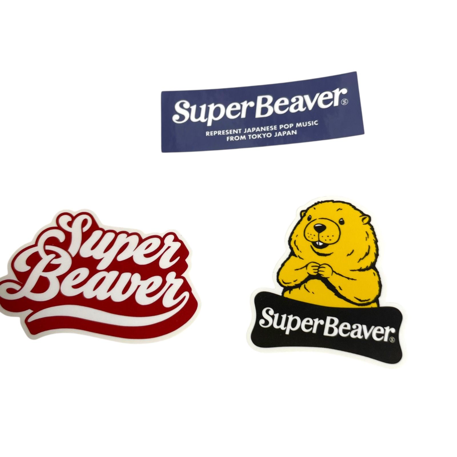 ○スーパービーバー SUPER BEAVER 缶入りステッカーセット