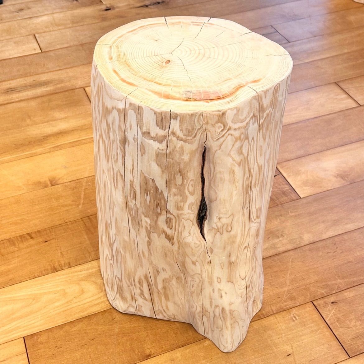 檜　丸太　椅子　スツール　No.1254 檜 丸太 椅子 スツール No.1254 檜 丸太 椅子 スツール No.1254 Hinoki