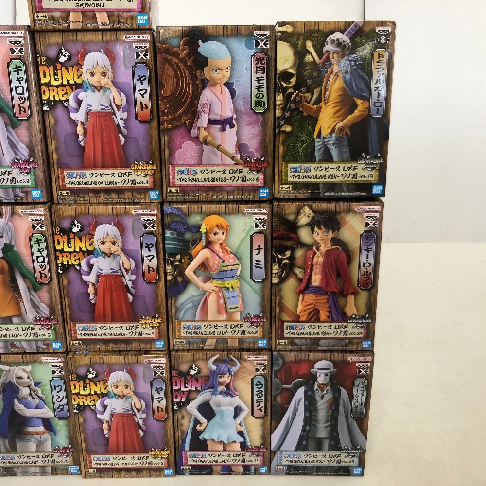 ワンピース ワノ国 フィギュア 13個 ワンピースワノ国の侍フィギュア13