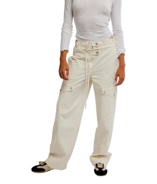 【送料無料】 フリーピープル レディース カジュアルパンツ ボトムス Park Ave Pants Ivory