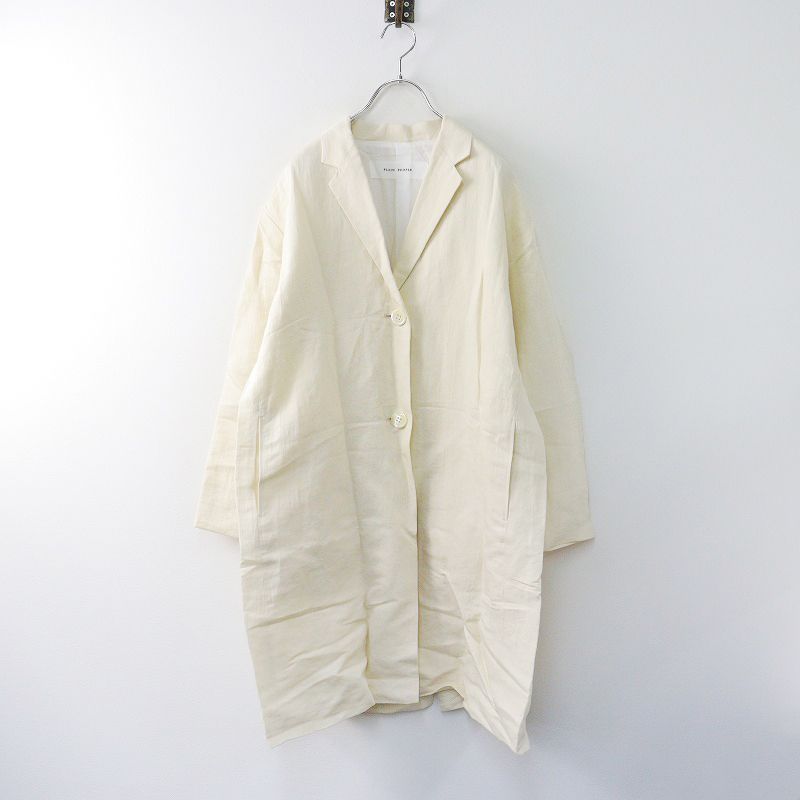 美品 定価6.1万 プレインピープル PLAIN PEOPLE コットンヘンプサテン  