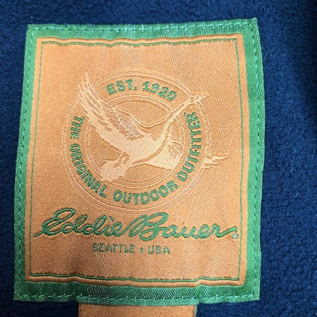 90s vintage EddieBauer ニットジップジャケット 90年代 エディ 