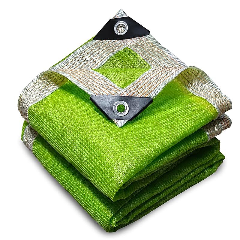 YEZOND 日除け シェード 5M 8M 遮光ネット 屋外 農業 園芸用 紫外線から守る 高密度ポリエチレンシェード ベランダ 窓 カーポート ルーフ ヤード パーティーなどに最適 サイズには 2M 3M 4M 5M 6Mが含まれます 1