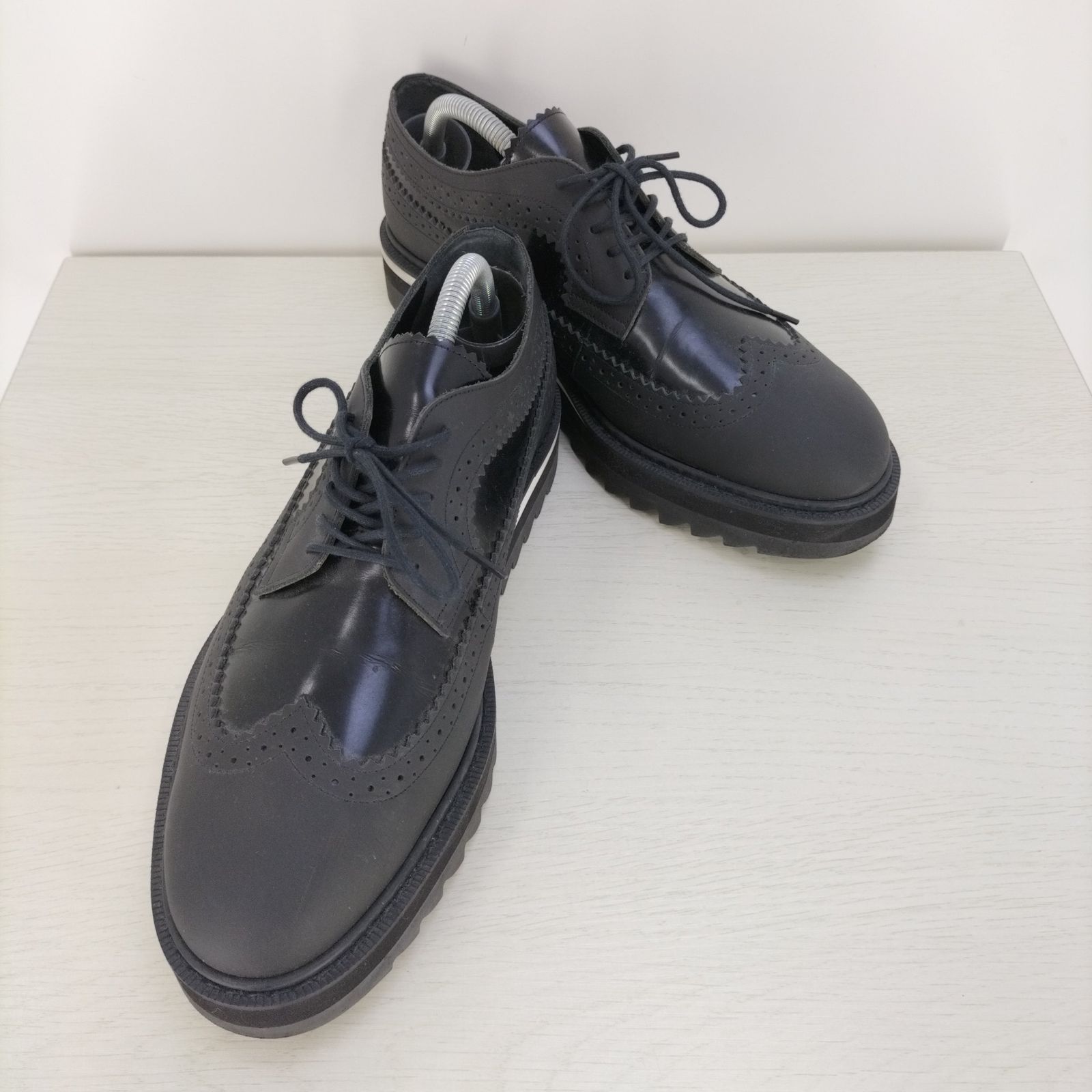 ONITSUKA TIGER オニツカタイガー BROGUE レザーシューズ オニツカタイガージャパン | . BROGUE BLACK/BLACK 日本の職人