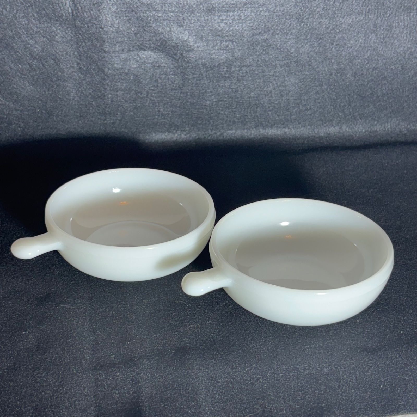 アメリカンヴィンテージ ハンドル付き4個セットボウル