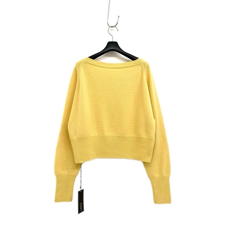 FOXEY フォクシー セーター ドラジェ カシミヤ クロップドニット 