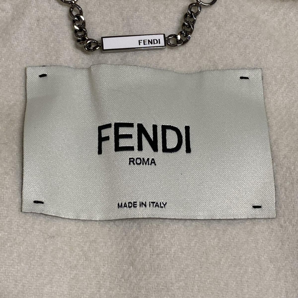 FENDI(フェンディ) コート サイズ38 S レディース - FF8520W1D ライト  