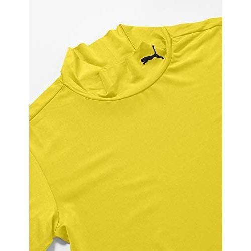 プーマ(PUMA) サッカー コンプレッション モックネック 長袖シャツ 656331 メンズ サイバーイエロー/プーマブラック(07) Mサイズ