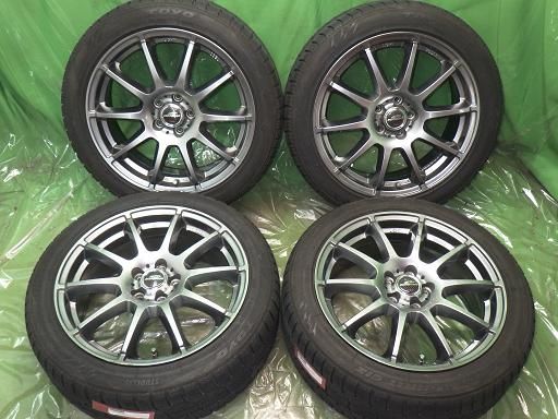 【中古】スタッドレス Schneider 17インチ トーヨー ガリット