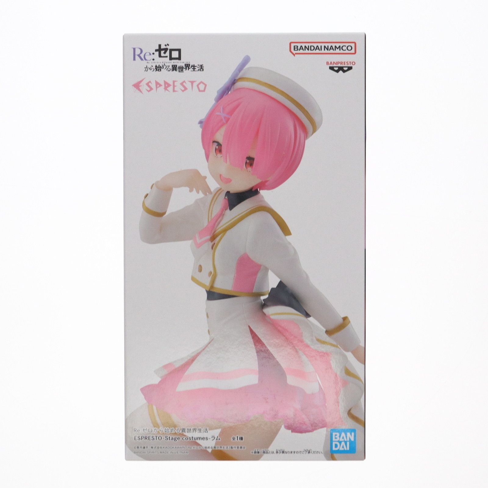 バンプレスト Re:ゼロから始める異世界生活 ESPRESTO est Clear &amp; Dressy レム プライズフィギュア Amazon.co.jp: バンプレスト Re:ゼロから始める異世界生活