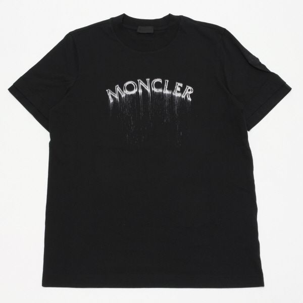 24SS新作 モンクレール MONCLER メンズ デザインロゴプリント Tシャツ