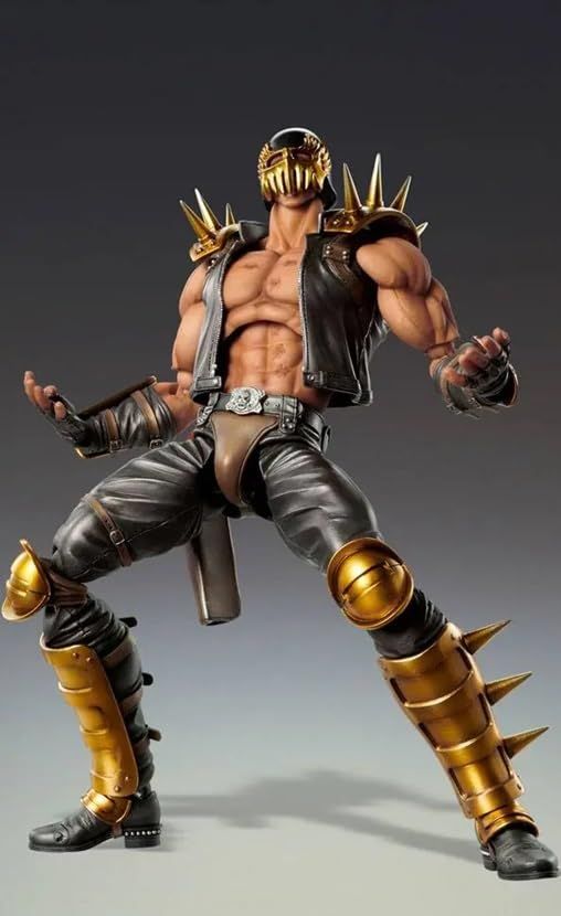 超像可動 北斗の拳 ジャギ 約175mm PVC&ABS&ナイロン 塗装済み可動 