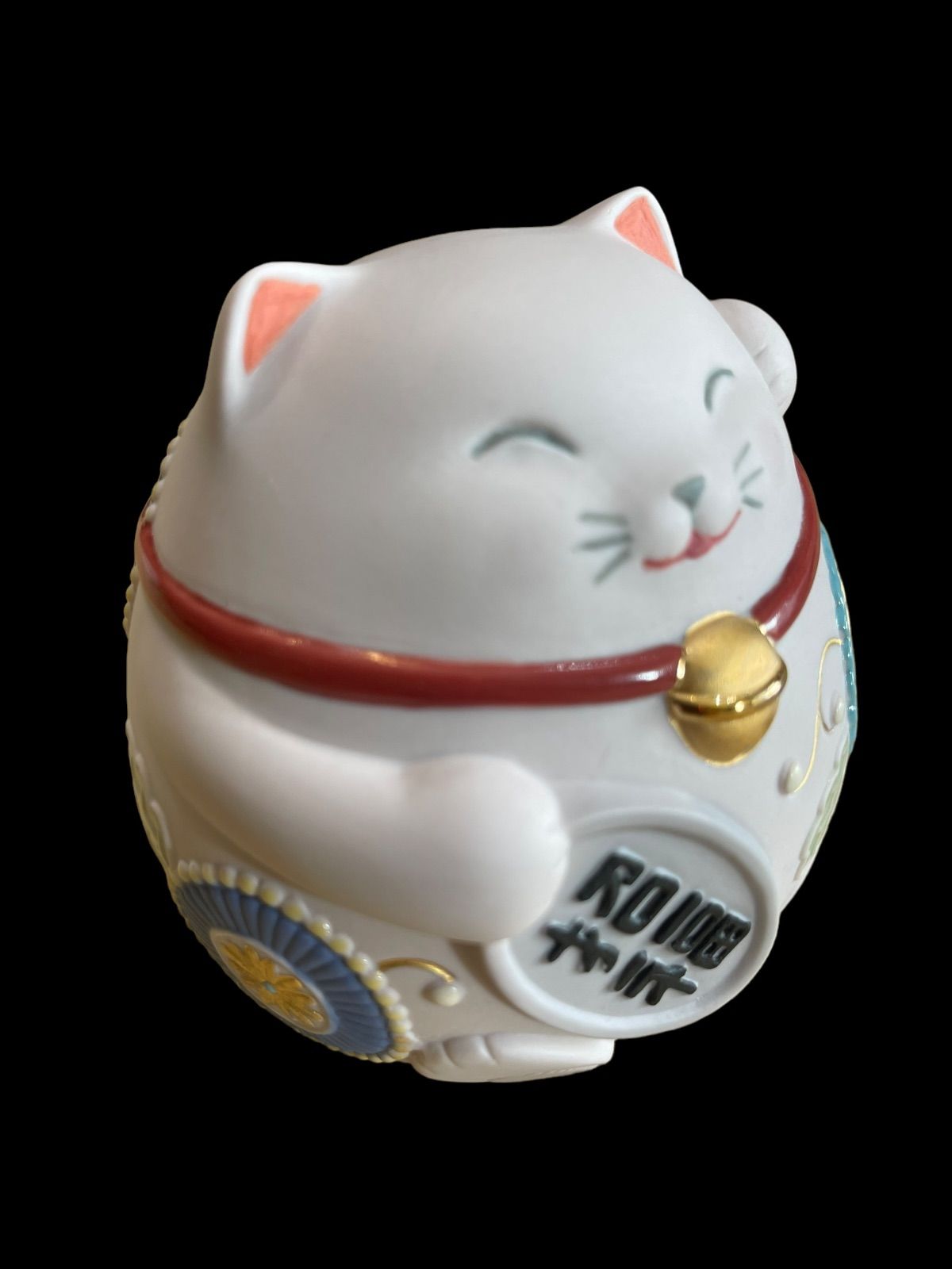Lladro リヤドロ　招き猫　フィギュリン　置物 リヤドロ 招き猫 LLADRO 開運 ラッキーアイテム 置物 オブジェ