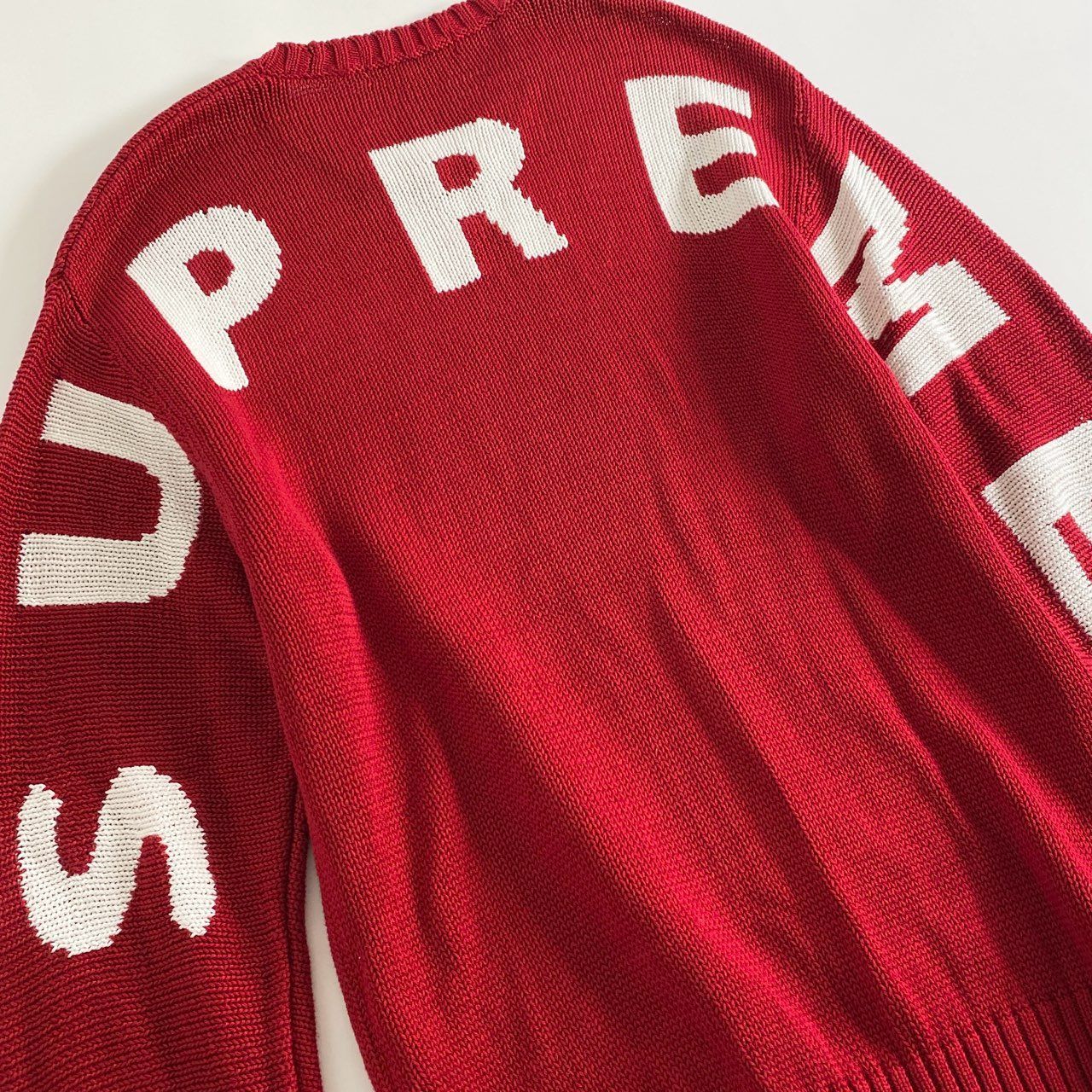 88i27 《美品》 Supreme シュプリーム Back Logo Sweater ニット
