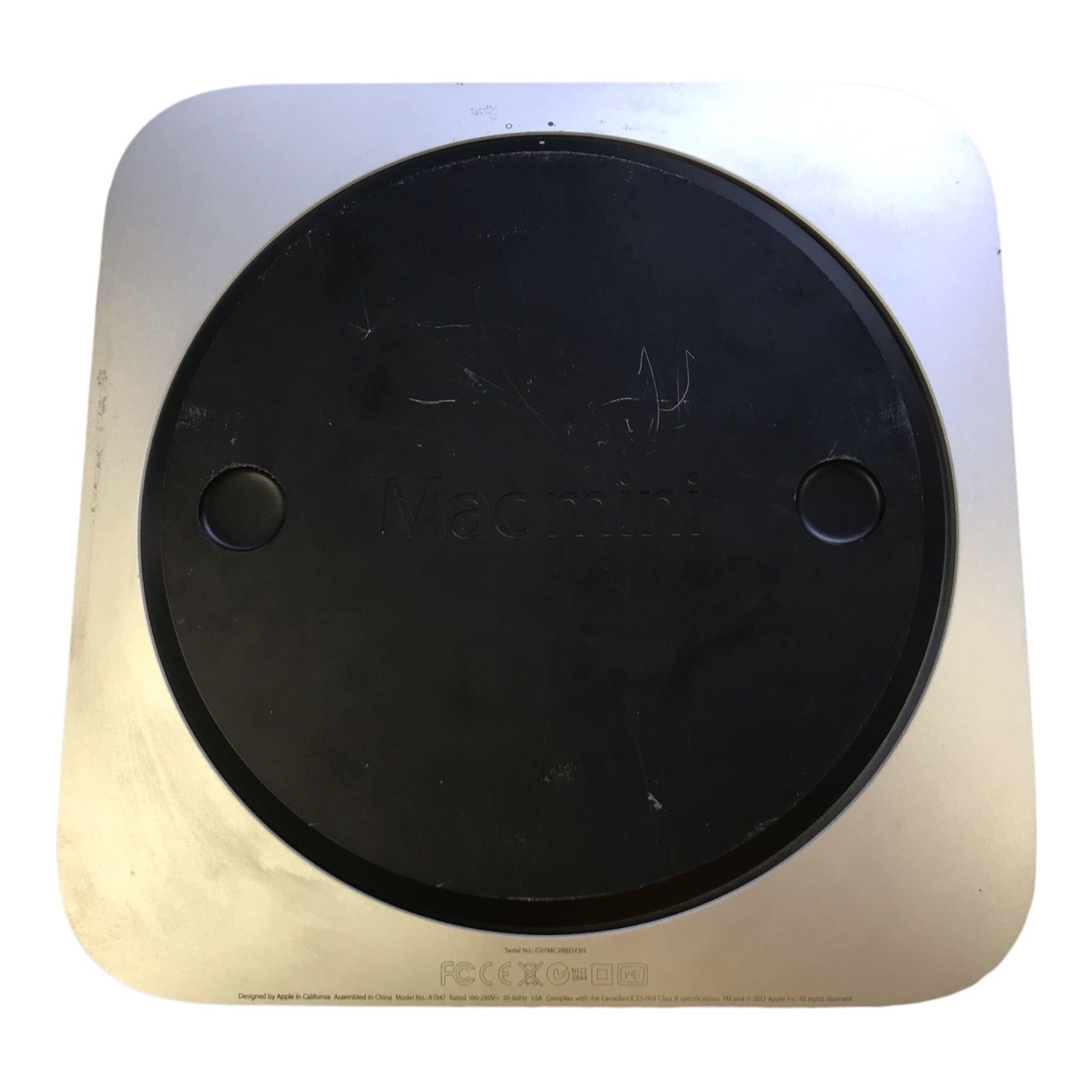 M管理mm1【ジャンク】Mac Mini A1347◇スペック不明◇メモリなし