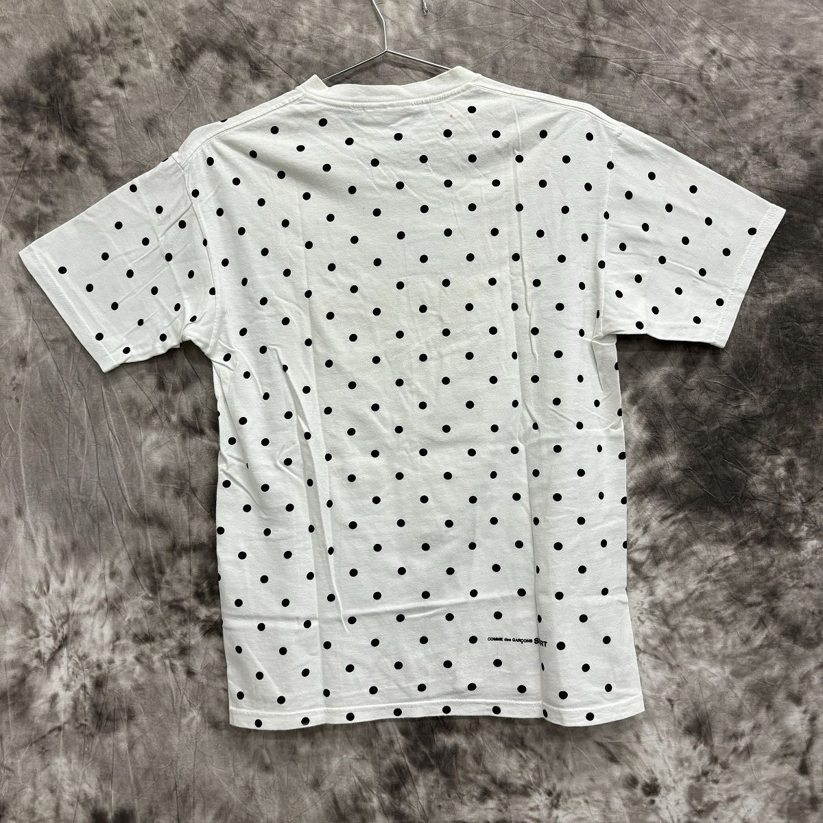 Supreme×COMME des GARCONS SHIRT/シュプリーム×コムデギャルソンシャツ【12SS】Polka Dot Box Logo  Teeポルカドット 半袖Tシャツ/M - メルカリ