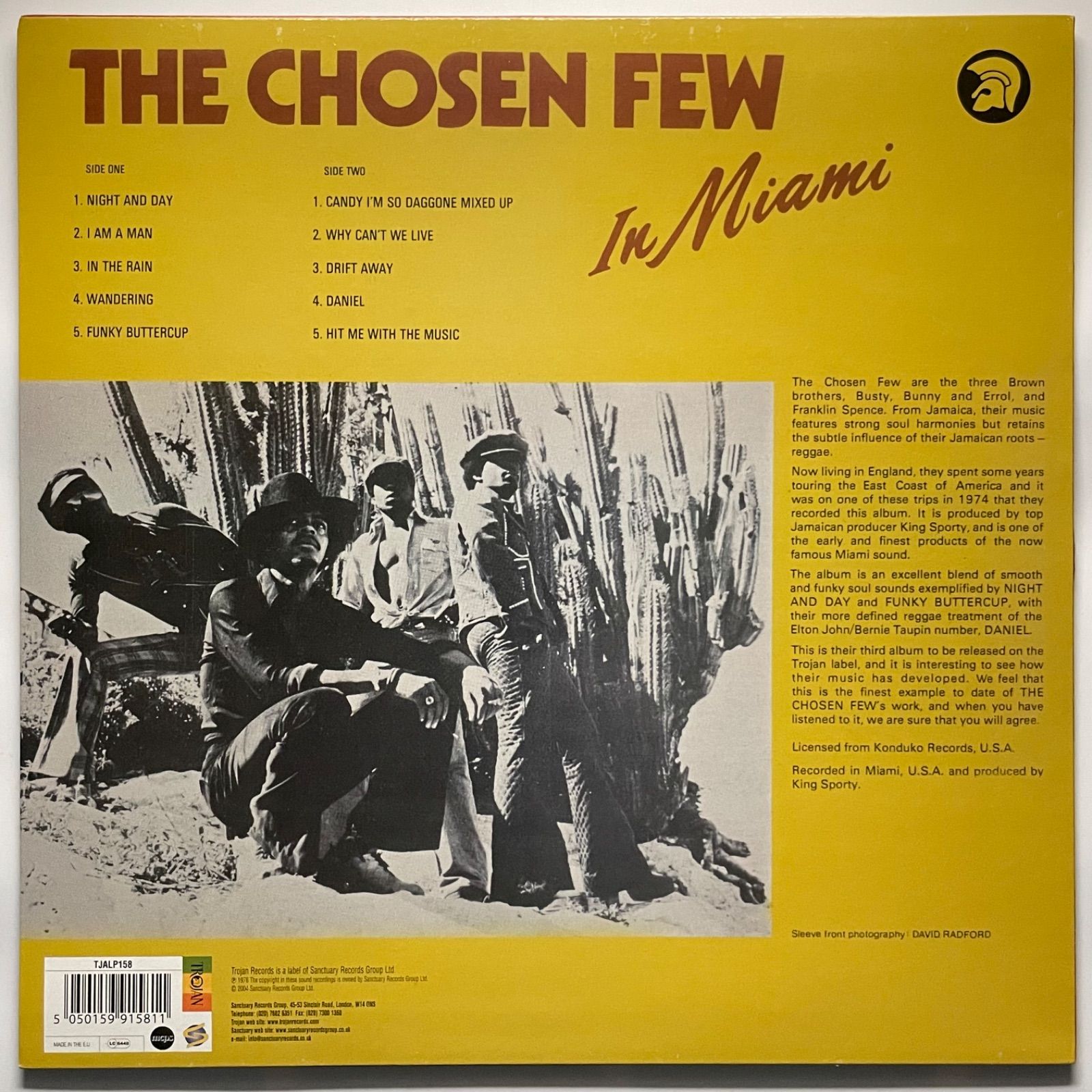 洋楽 THE CHOSEN FEW In Miami trojan Few | The In Miami Chosen – Discogs FEW CHOSEN Releases - THE &amp