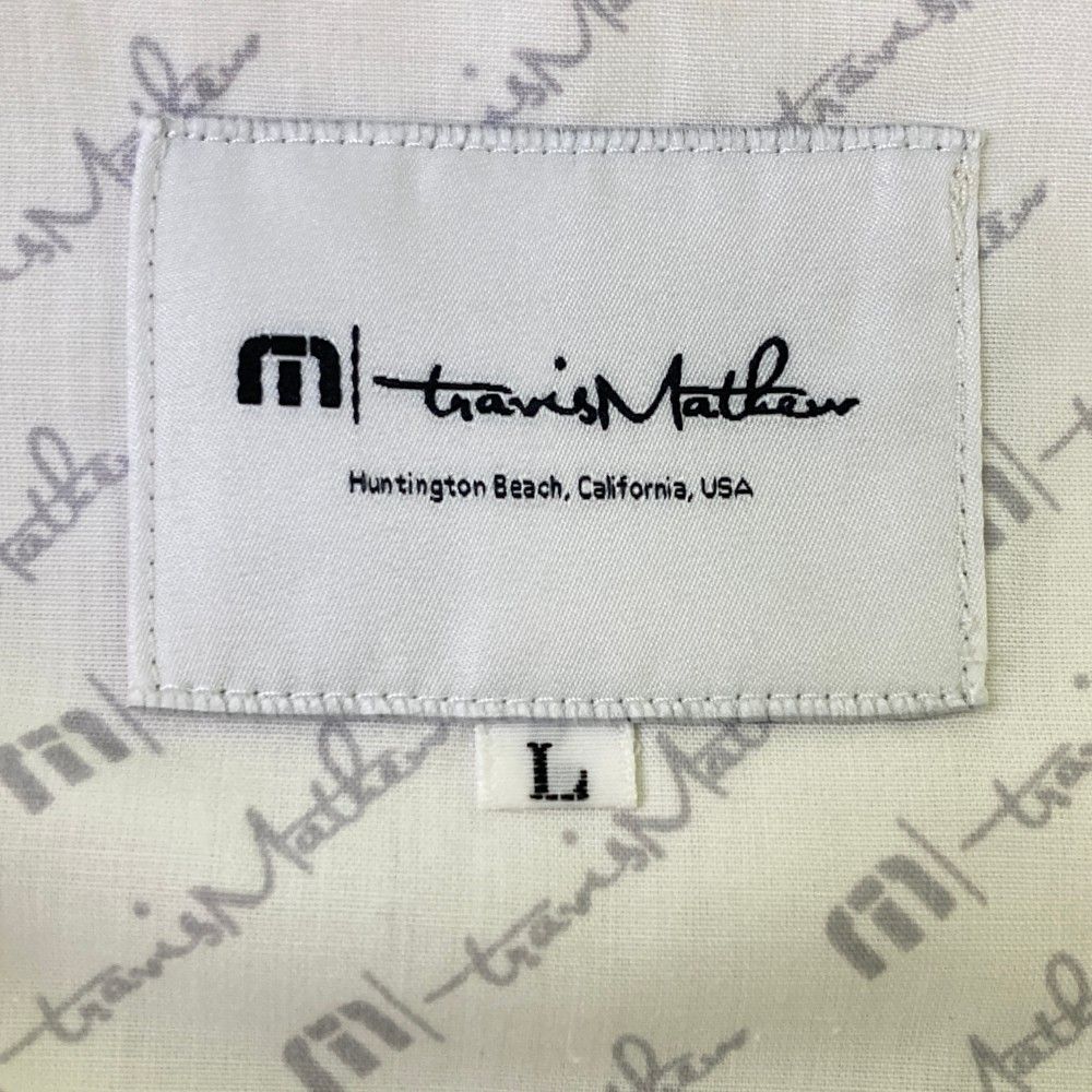 サイズ：L TRAVIS MATHEW トラビスマシュー  リネン混パンツ  ベージュ系 [240101466828] ゴルフウェア メンズ ストスト TRAVIS MATHEW トラビスマシュー リネン混パンツ ベージュ系 L