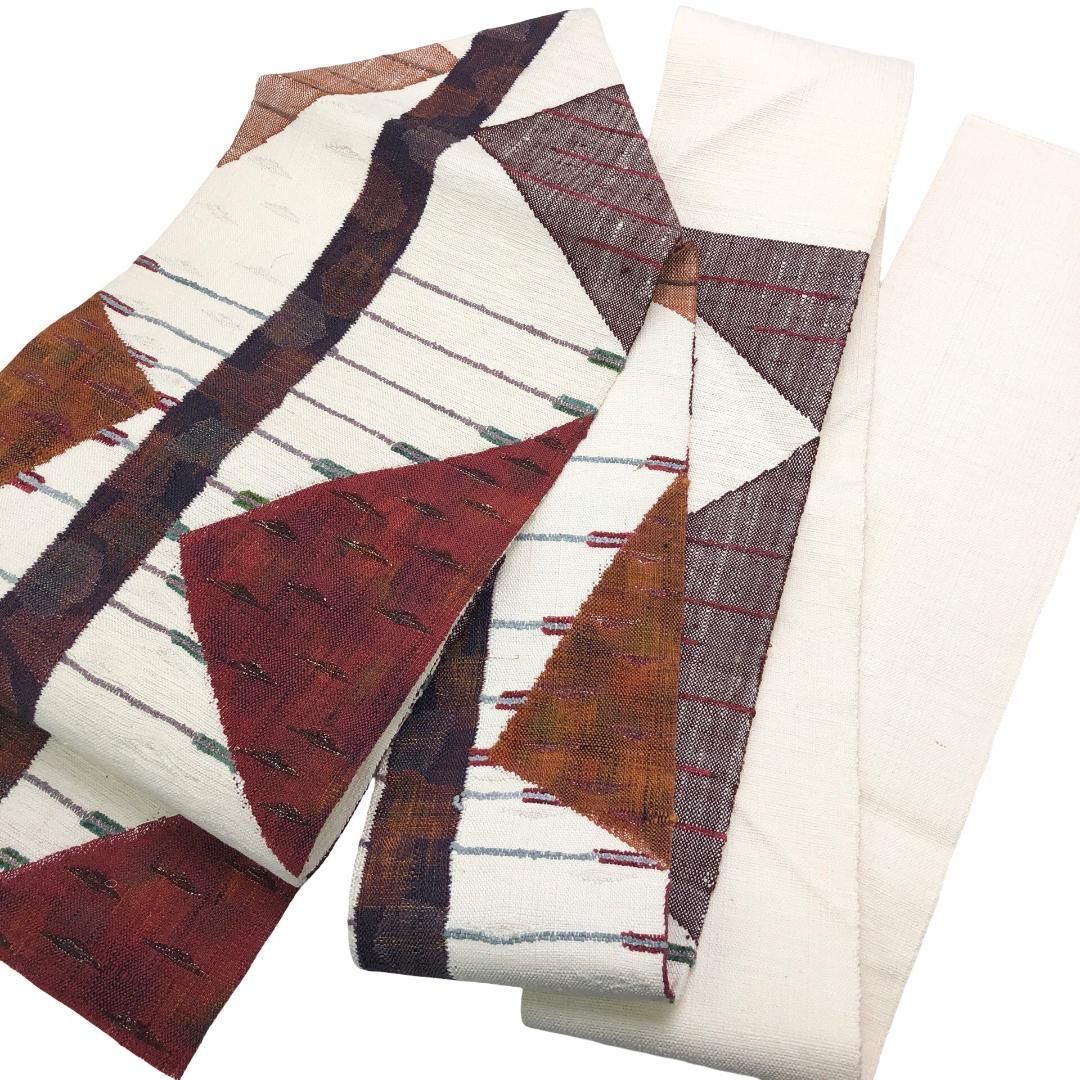 名古屋帯 真綿紬