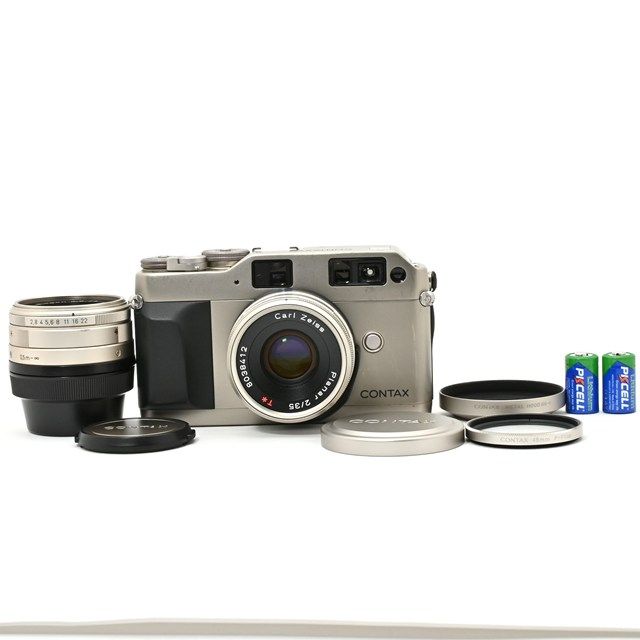 並品>CONTAX G1 ROM改造済|Planar T* 35mm F2 & Biogon T 並品>CONTAX G1 ROM改造済|Planar T* 35mm F2 & Biogon T
