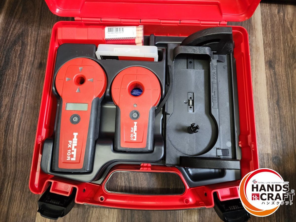 ♭ 未校正品 HILTI ヒルティ トランスポインター コンクリートスキャナー PX10R PX10T PX10Tスイッチの反応が悪い