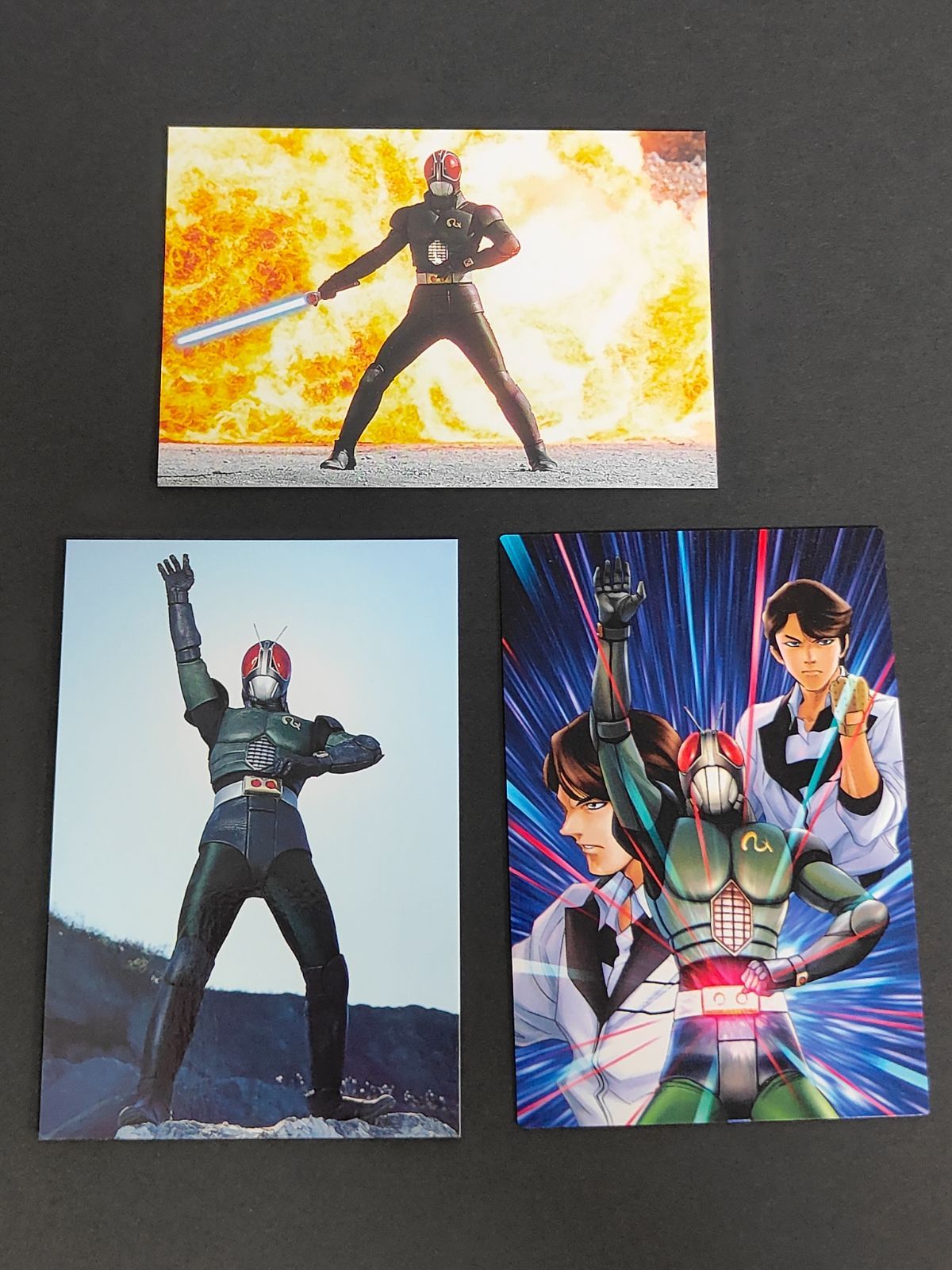 aca321 仮面ライダー カード 仮面ライダーR BLACK RX ブラックRX