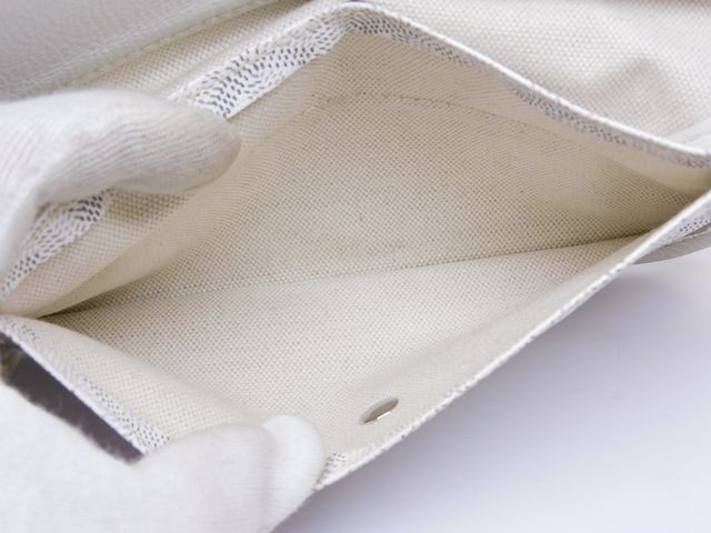3F GOYARD(ゴヤール) □ サンルイ用 ポーチのみ ホワイト系 PVC