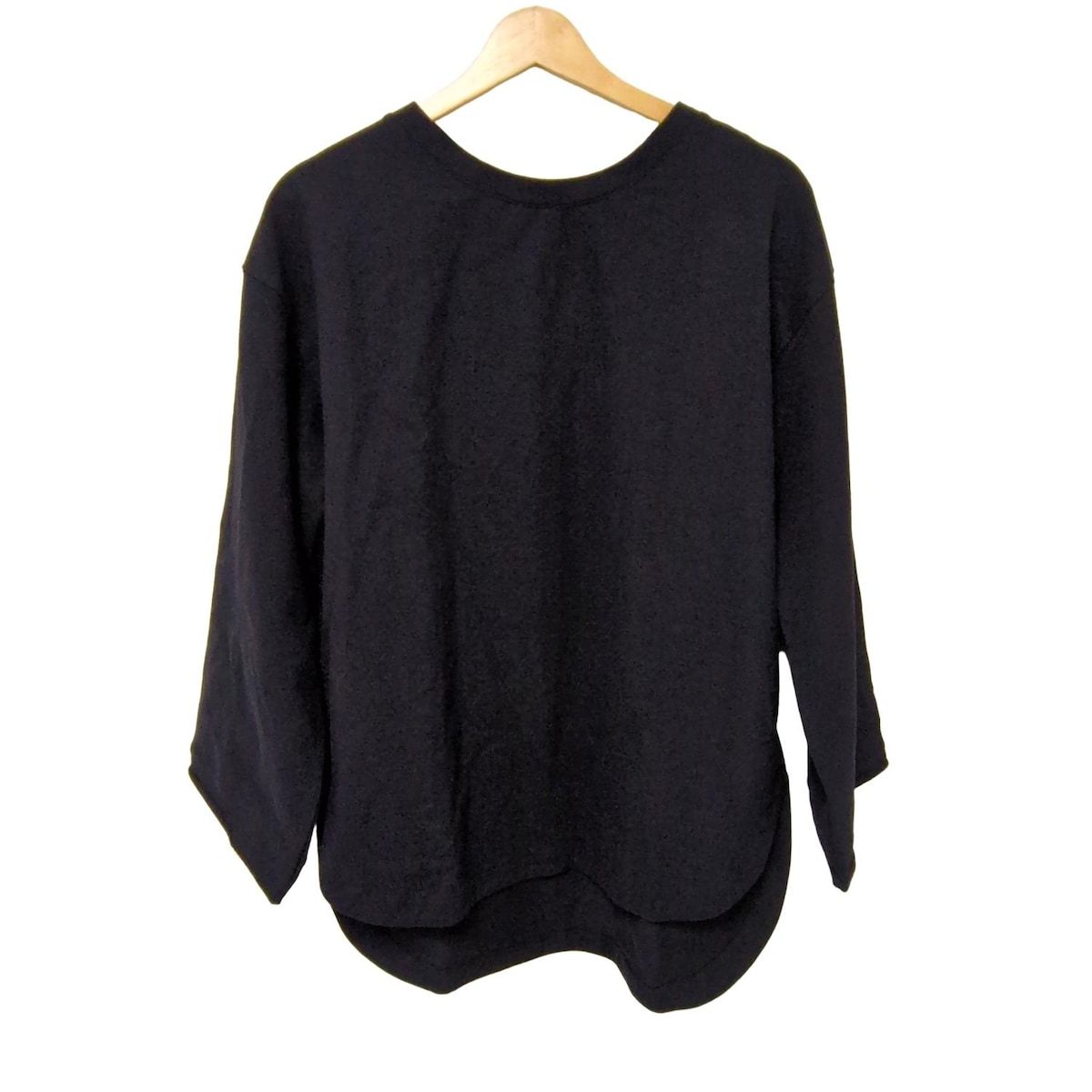 SHIPS シップス チュニック サイズF レディース - 黒 クルーネック|長袖