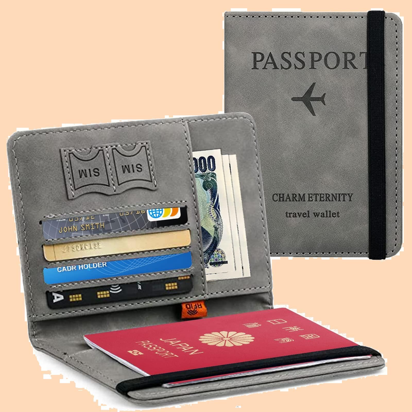 人気商品】Hueapion パスポートケース スキミング防止 パスポート