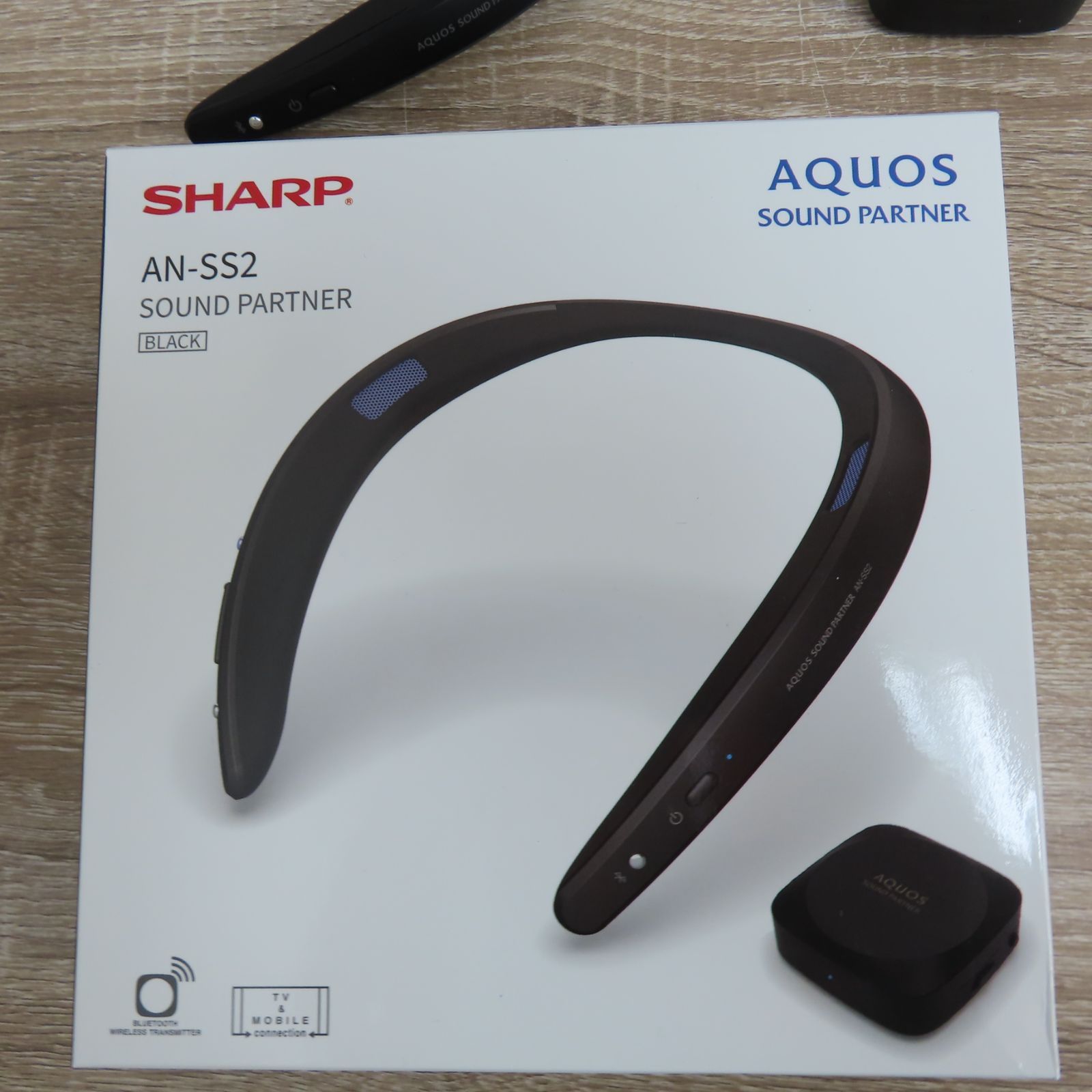 美品 SHARP サウンドパートナー AN-SS2 AQUOS ブラック SOUND
