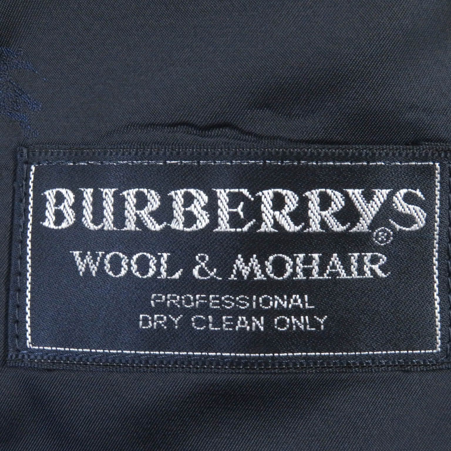 極美品□Burberrys バーバリー ヴィンテージ ウール モヘア混