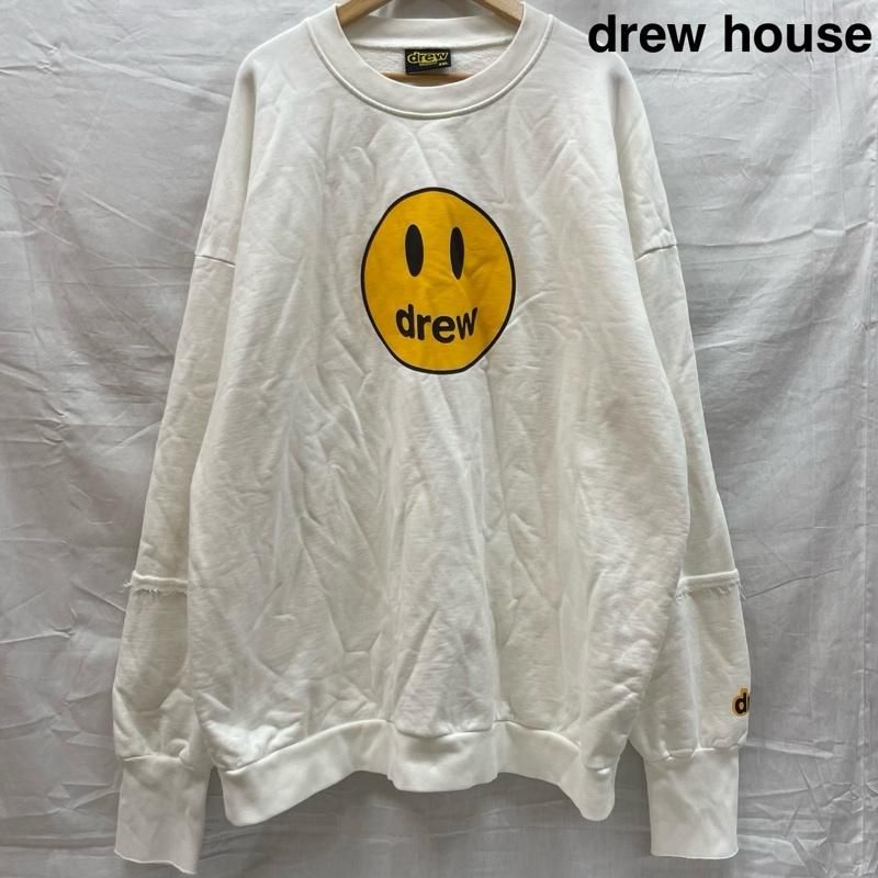 古着 トレーナー 長袖 drew house ドリュー ハウス Mascot Oversized SWEAT deconstructed 再構築 スウェット オーバーサイズ