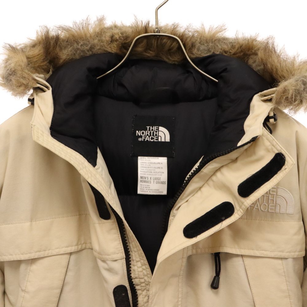 THE NORTH FACE ザノースフェイス 90S VINTAGE McMurdo Parka ヴィンテージ マクマード ファー ダウンジャケット アイボリー THE NORTH FACE (ザノースフェイス) 90S VINTAGE McMurdo Parka