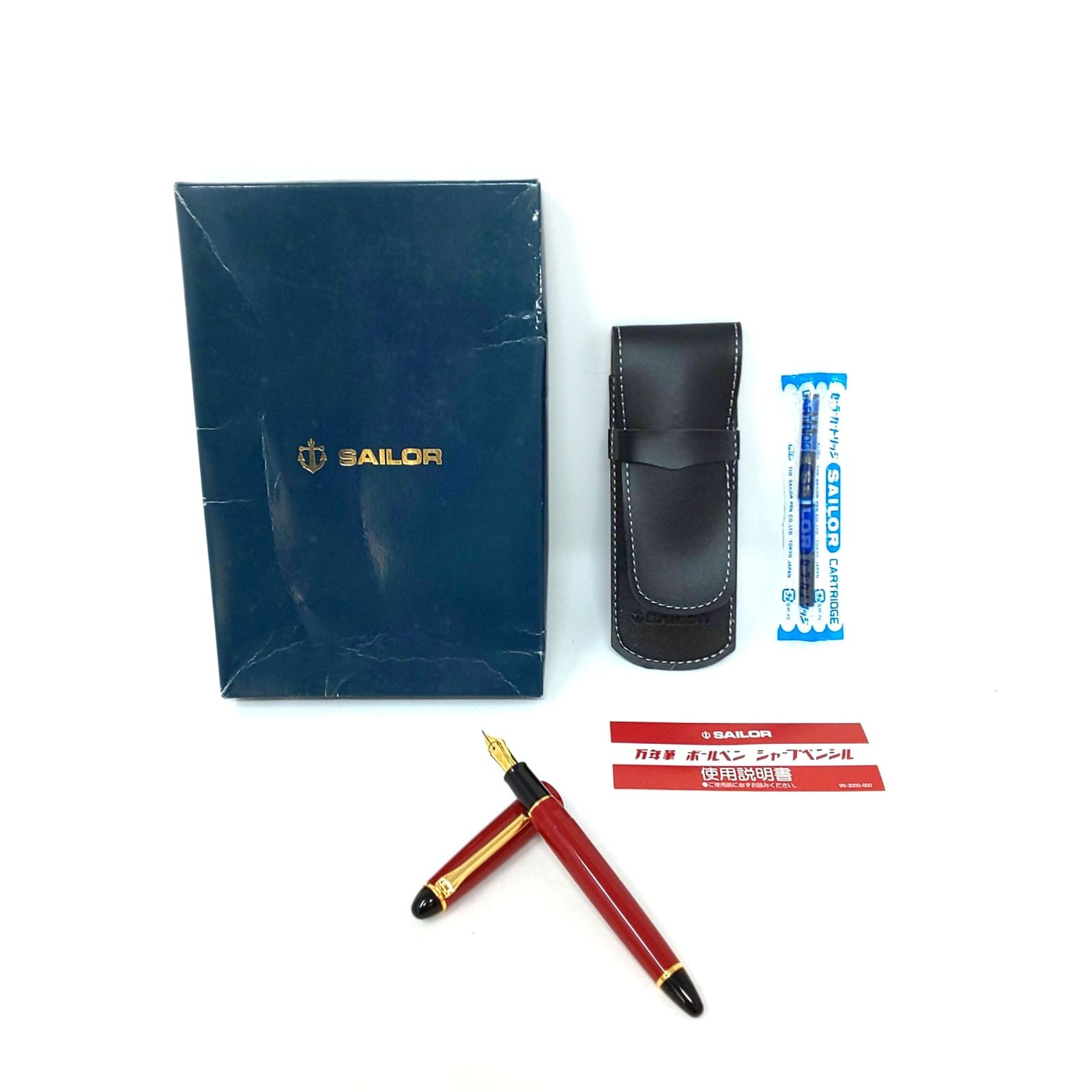 文房具 万年筆 SAILOR/セーラー ペン先14K ボルドー×ゴールド SAILOR