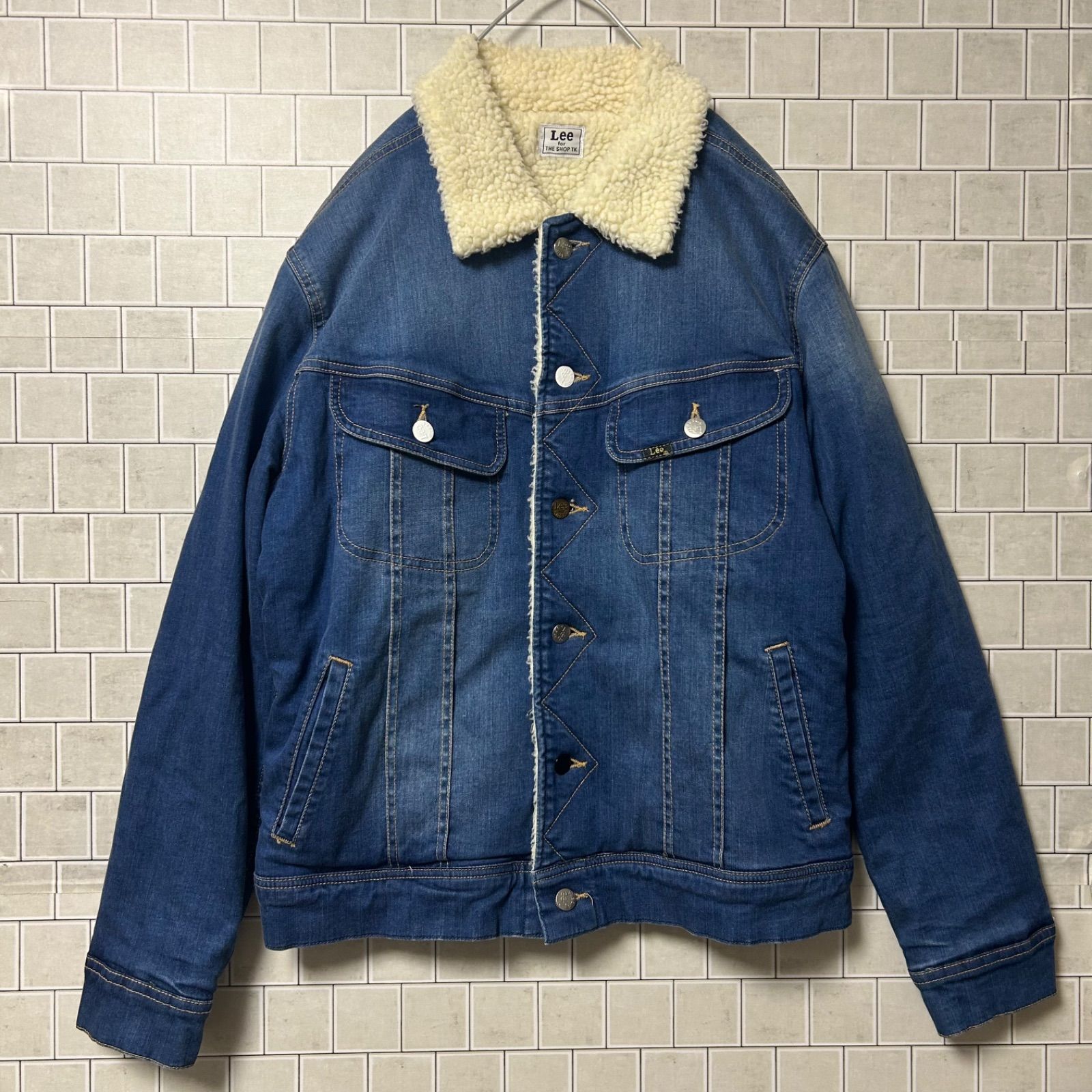 Gジャン Lee for THE SHOP TK ボアデニムジャケット THE SHOP TK Lee 