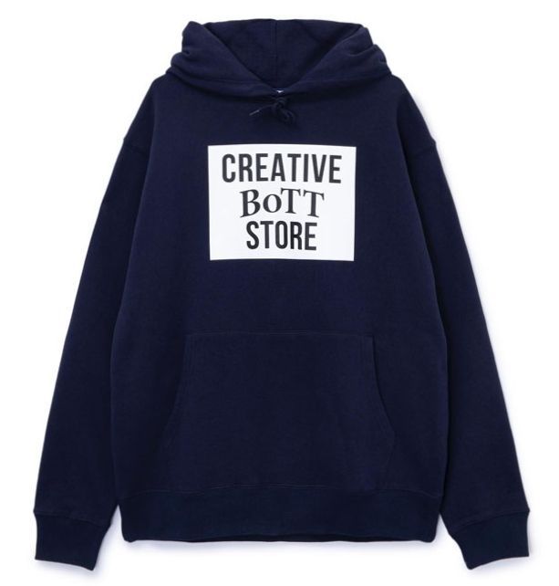 CREATIVE DRUG STORE x BoTT｜クリエイティブドラッグストア ボット スウェットパーカー Navy ネイビー - メルカリ